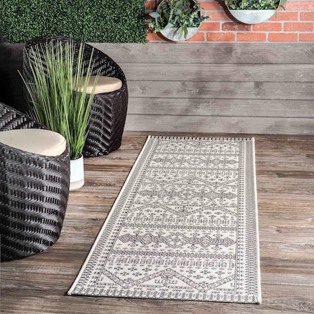 Nuloom Kandace Tribal Indoor/Outdoor Area Rug 2ft x 8ft OWDN24B-208